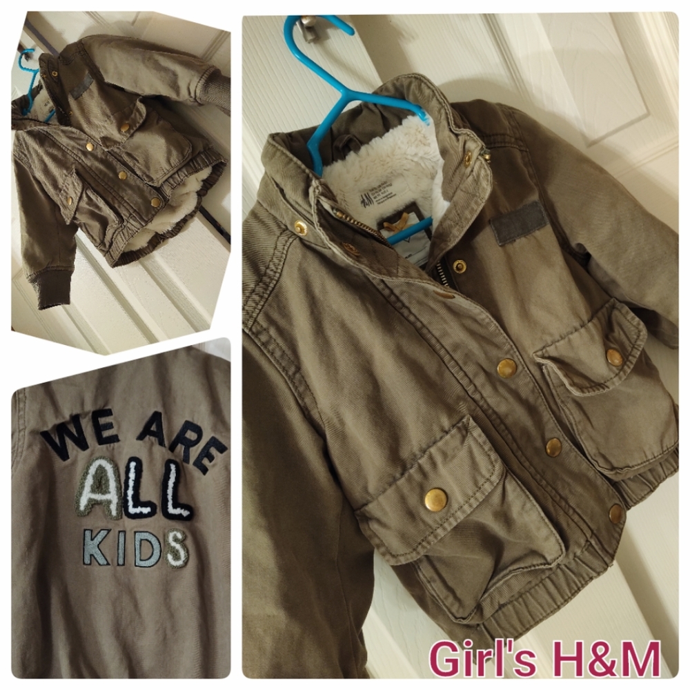 Brown Girl's H&M Winter Coat/ Bomber Jacket?